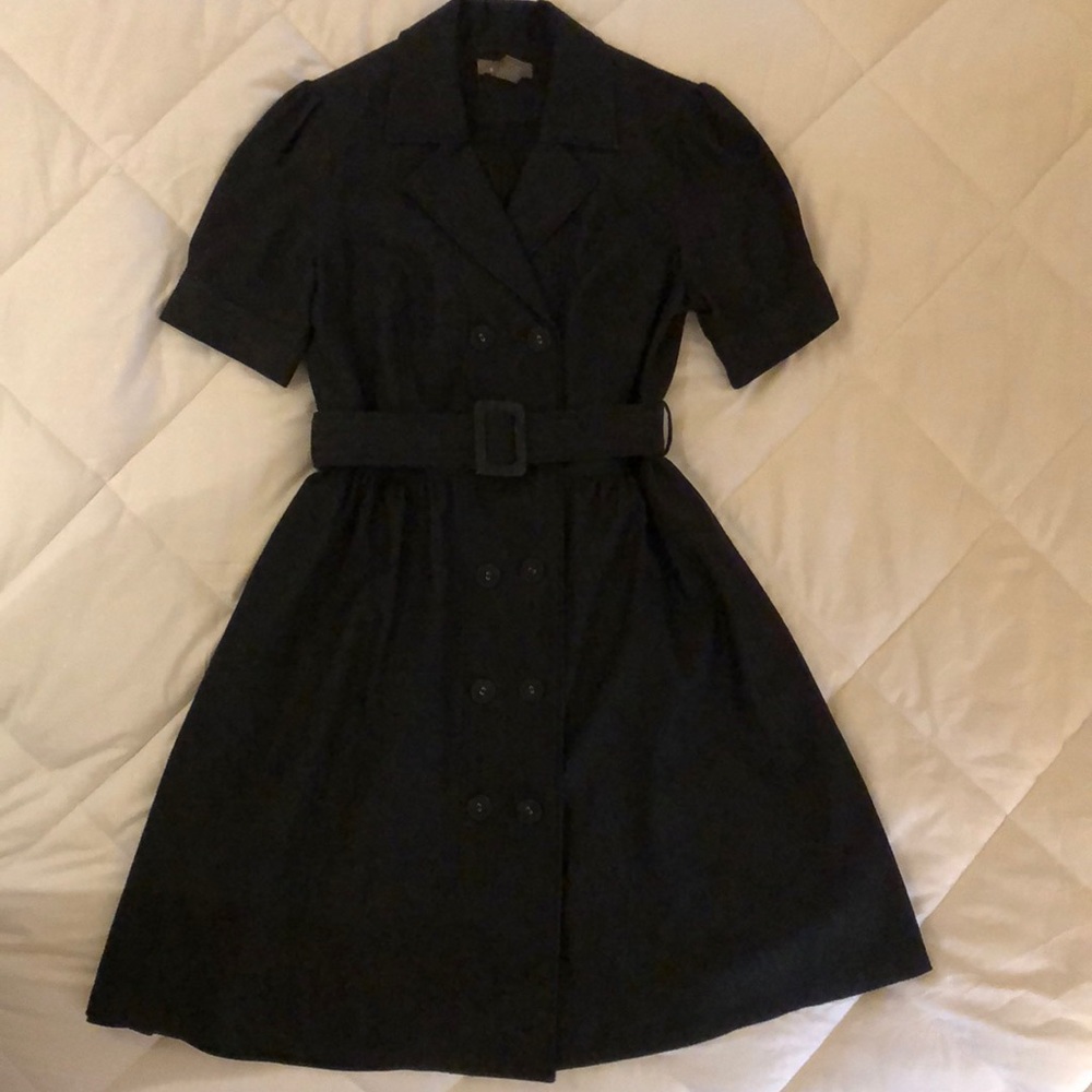 Kenar dark denim A-line dress. Size 6. Like new.